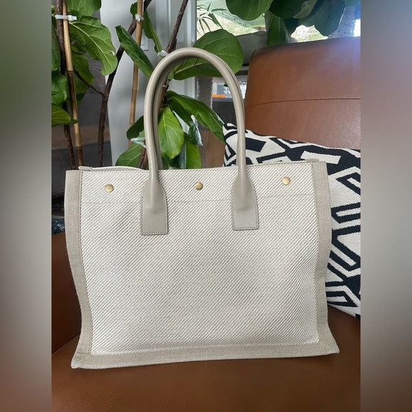 SOLD Saint Laurent Rive Gauche Small tote - Picture 3 of 11